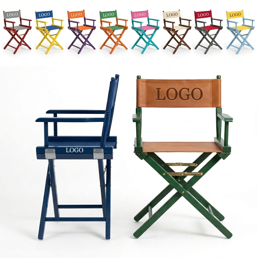 Classic Wooden Folding Director's Chair