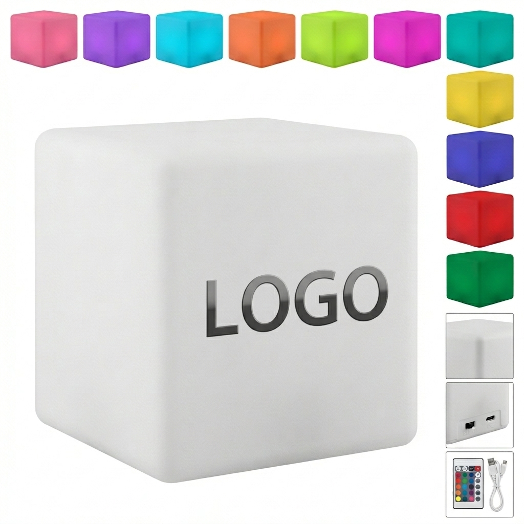 PE Cube Light with 16 Colors & 4 Dynamic Modes for Home & Events