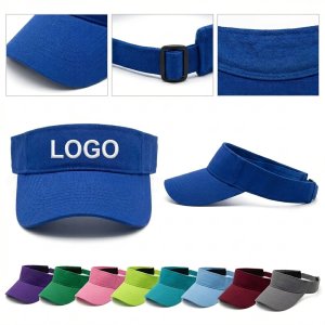 Lightweight UV-Blocking Sports Visor with Structured Brim & Cool Top Design