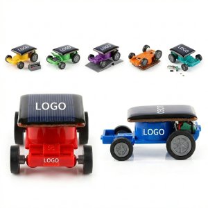 Solar-Powered Educational Toy Car for Kids