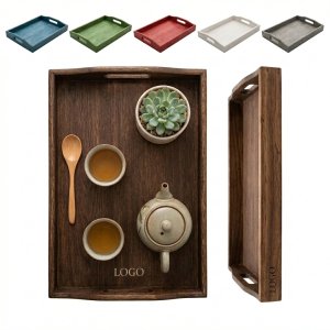 Natural Wooden Breakfast in Bed Tray - Splinter-Free & Elegant Decor