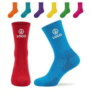 Colorful Crew Casual Socks - Breathable Everyday Comfort