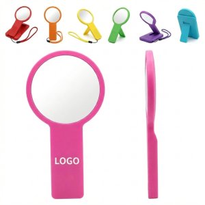 7-Color Handheld Magnifying Mirror with Stand