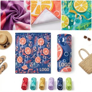 Ultra Soft Microfiber Travel Towel - Lightweight, Compact & Highly Absorbent